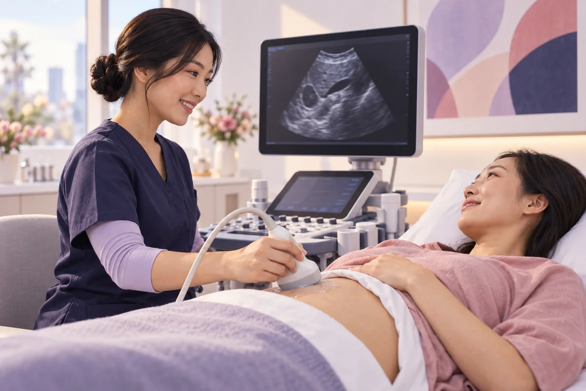 Ultrasound Imaging department illustration